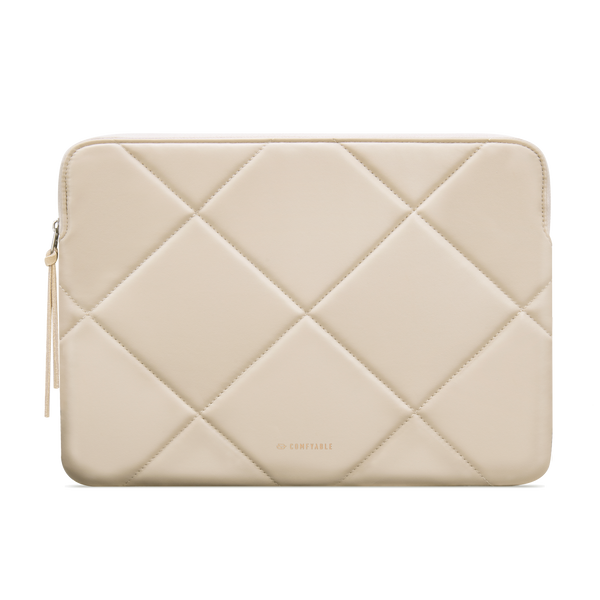 Beige Check Laptop Sleeve Liner Bag 11 13 Inch Case for 