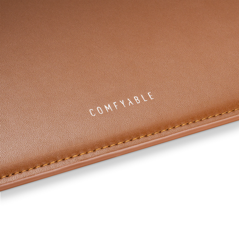  Comfyable Leather Laptop Sleeve 13-14 Inch Compatible